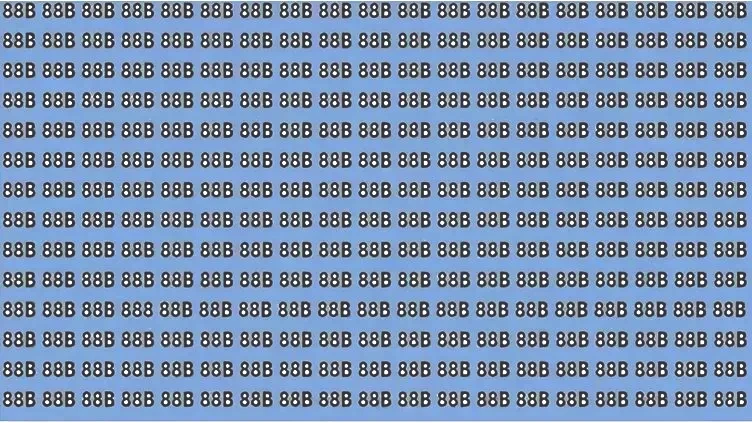 Zeka testi: Resimdeki 888 nerede? 459 kişiden 17’si buldu