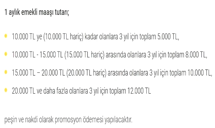 VAKIFBANK EMEKLİ PROMOSYONU NE KADAR VAKIFBANK EMEKLİ PROMOSYONU NE KADAR