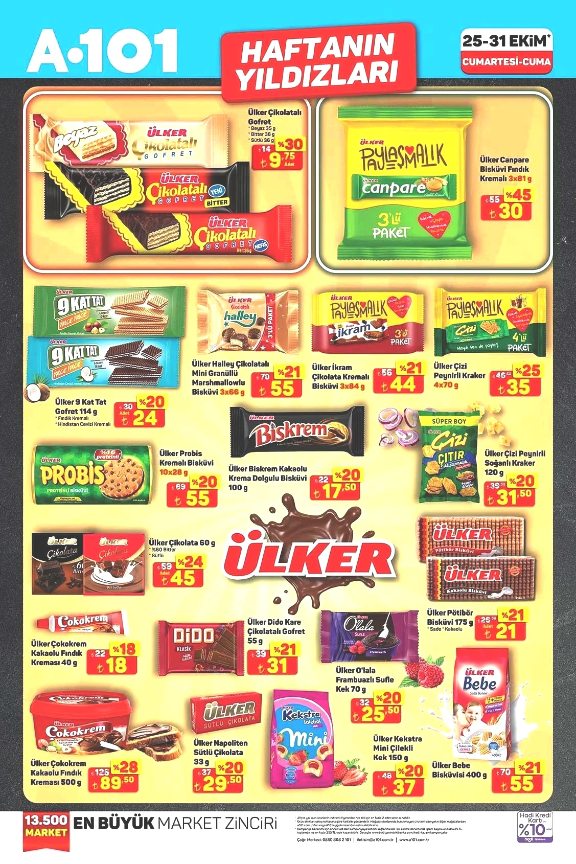 25-31 EKİM A101 HAFTANIN YILDIZLARI AKTÜEL KATALOĞU 25-31 EKİM A101 HAFTANIN YILDIZLARI AKTÜEL KATALOĞU