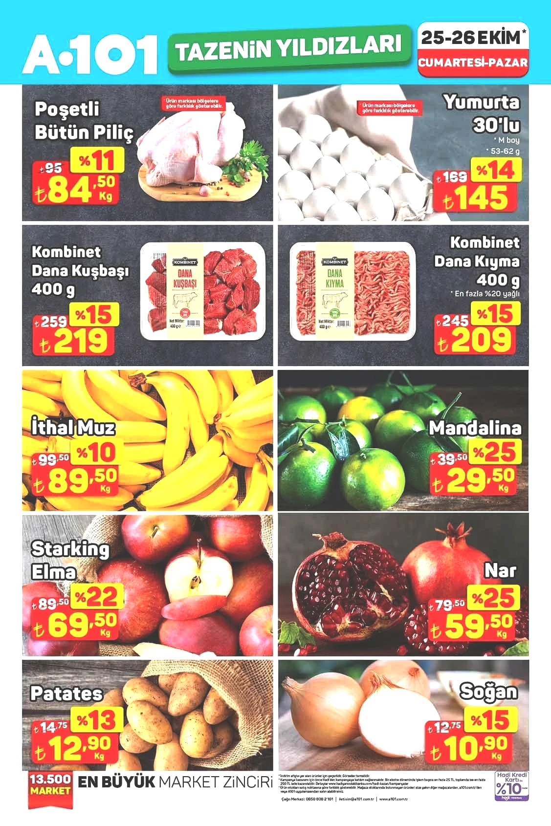 25-31 EKİM A101 HAFTANIN YILDIZLARI AKTÜEL KATALOĞU 25-31 EKİM A101 HAFTANIN YILDIZLARI AKTÜEL KATALOĞU