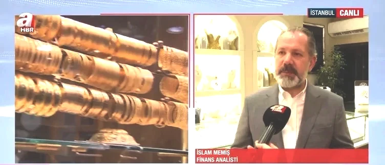 İslam Memiş altın fiyatları için gün verdi: Tepki yükselişleri görebiliriz