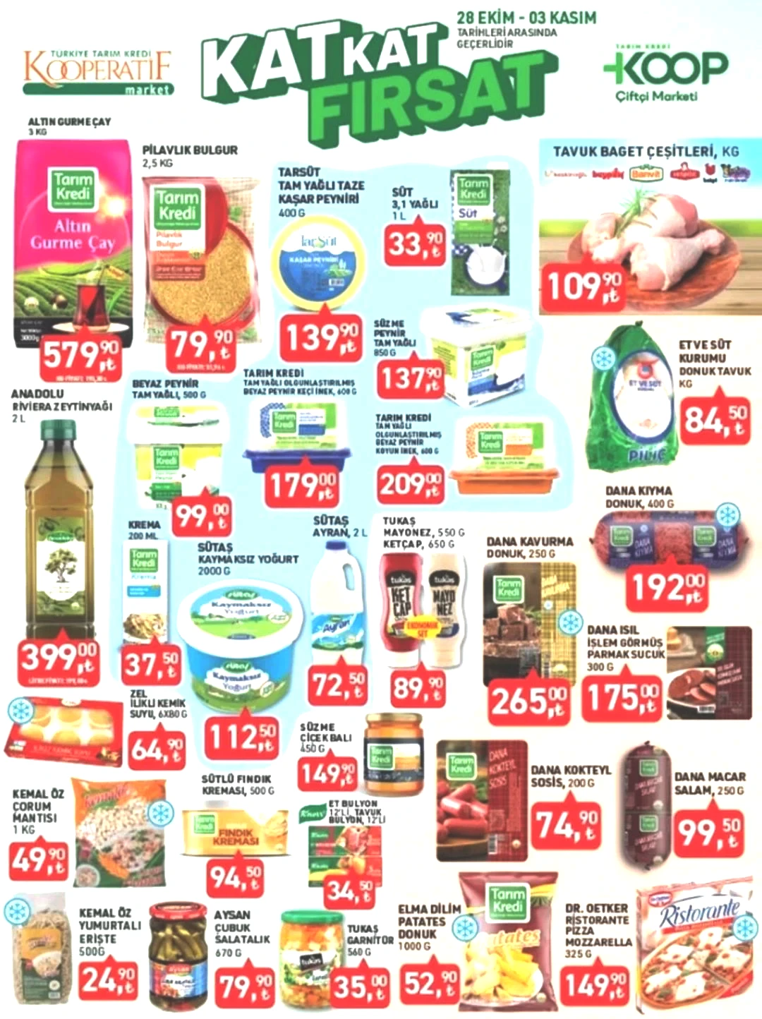 28 Ekim 2025 Tarım Kredi Kooperatif katalog şimdi yayında! 2