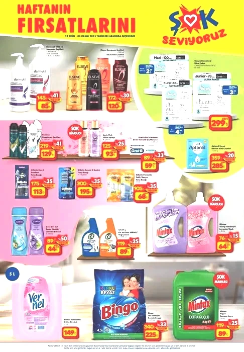 ŞOK 29 EKİM – 4 KASIM AKTÜEL KATALOG | Spor için mükemmel fırsatlar: Koşu bandı, pilates seti, ağırlık seti…