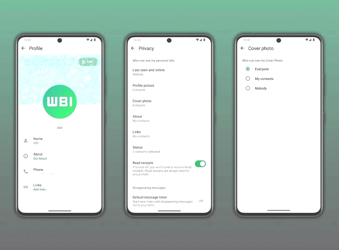 WhatsApp’a kapak fotoğrafı özelliği geliyor: Profiliniz artık daha kişisel olacak! 1