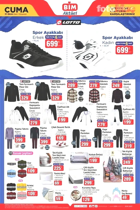Bim katalog 31 Ekim Cuma | Bu Cuma Bim'de aktüel ürünler listesi
