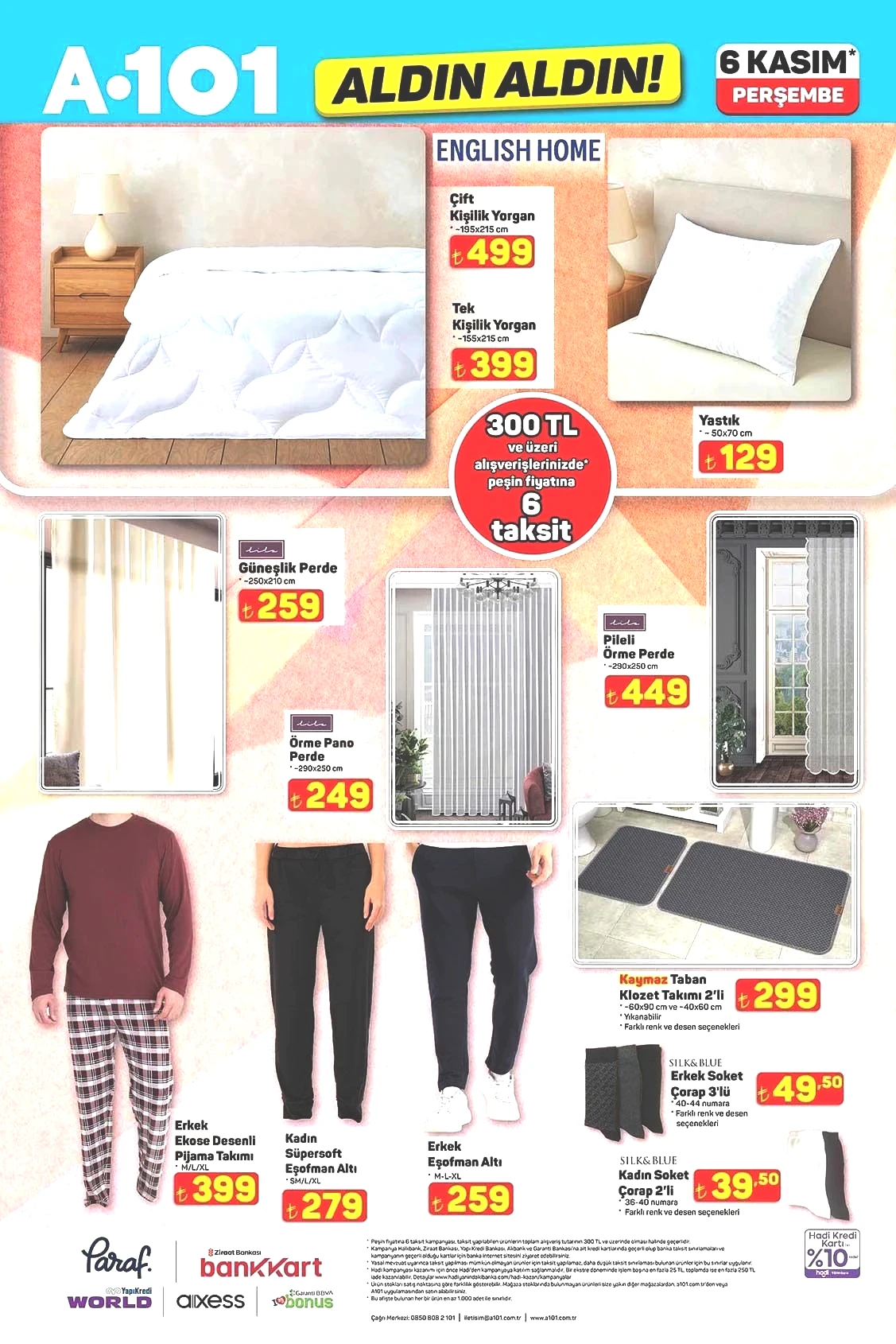 6 KASIM ALDIN ALDIN A101 AKTÜEL KATALOĞU