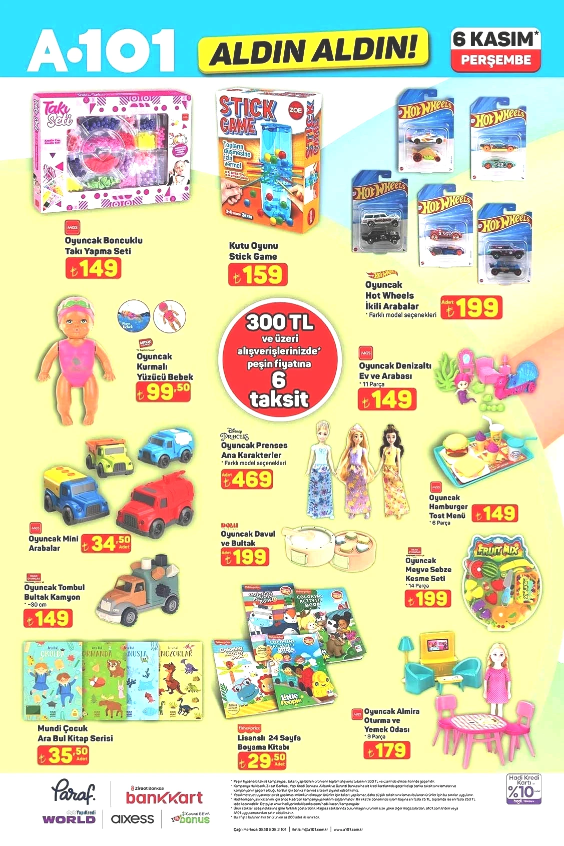 6 KASIM ALDIN ALDIN A101 AKTÜEL KATALOĞU