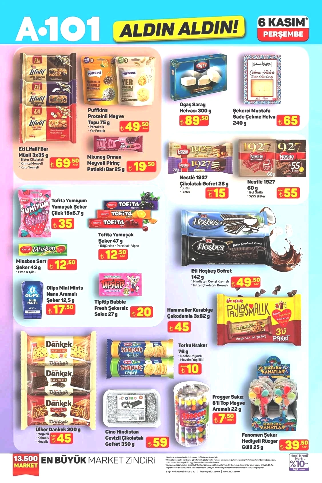 6 KASIM ALDIN ALDIN A101 AKTÜEL KATALOĞU