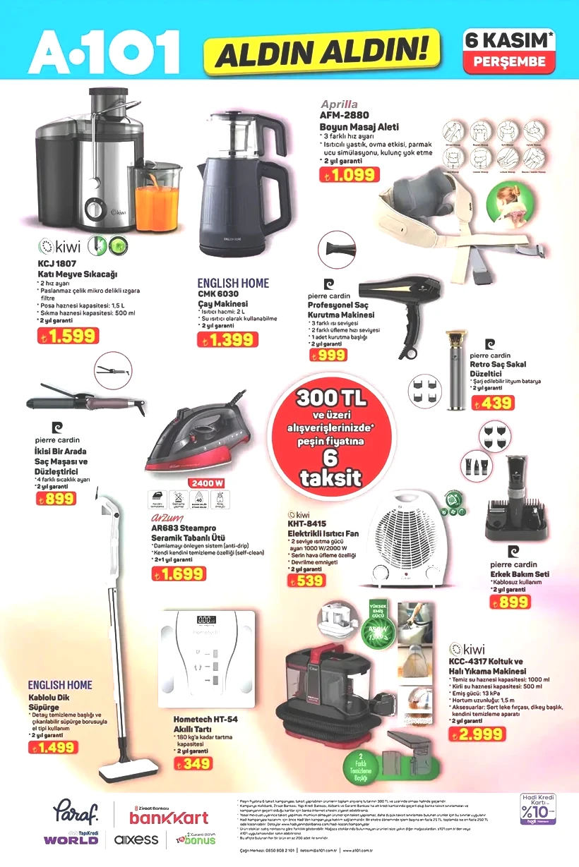 A101 6 KASIM 2025 AKTÜEL KATALOĞU: A101'de bu hafta neler var? A101'e bu hafta neler geliyor? - Resim: 5