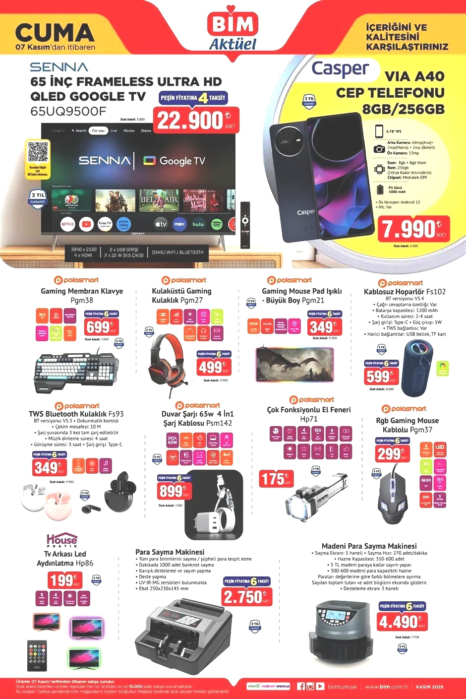 BİM 7 KASIM CUMA AKTÜEL ÜRÜNLER KATALOGU BİM 7 KASIM CUMA AKTÜEL ÜRÜNLER KATALOGU