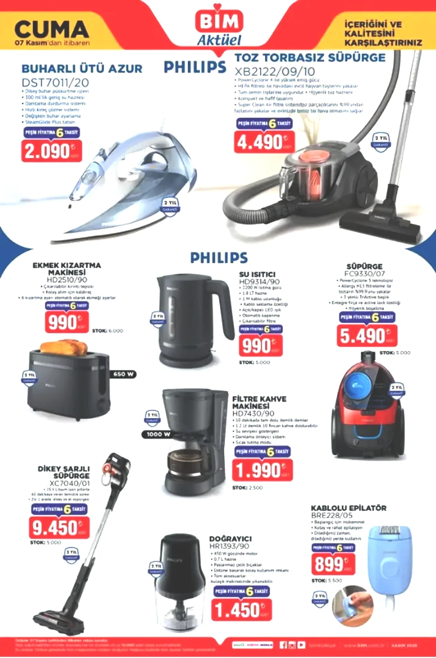 BİM 7 Kasım Aktüel Ürünler Kataloğu 2025: Televizyon, cep telefonu, gaming klavye-mouse ve ütü geliyor 6 BİM 7 Kasım Aktüel Ürünler Kataloğu 2025: Televizyon, cep telefonu, gaming klavye-mouse ve ütü geliyor 6