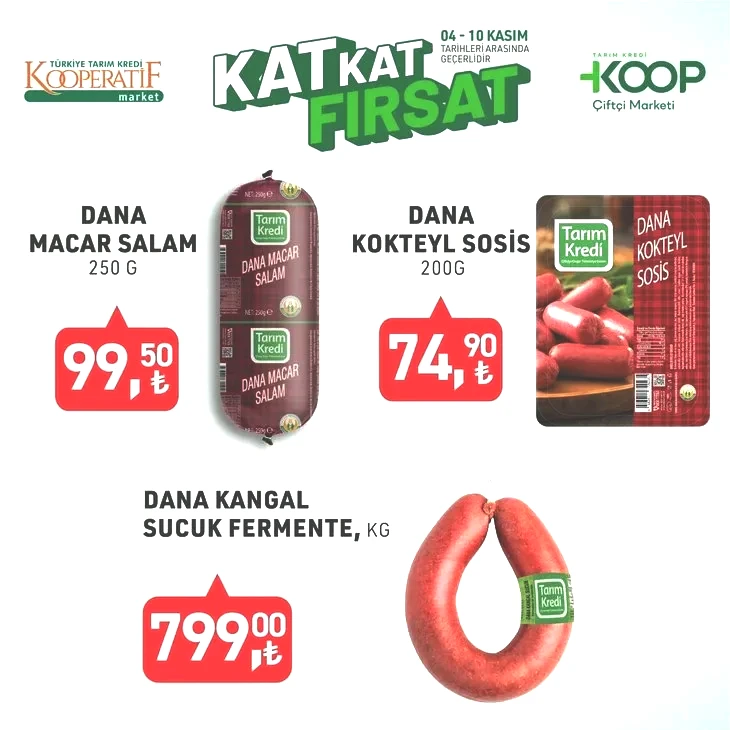 Tarım Kredi Market’te tiryaki çay 270 TL, tuvalet kağıdı 249,90 TL! Yüzde 50 indirimli 4-10 Kasım fırsatları başladı
