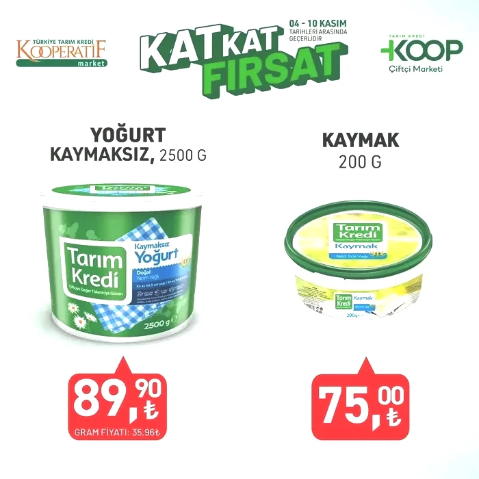 Tarım Kredi Market’te tiryaki çay 270 TL, tuvalet kağıdı 249,90 TL! Yüzde 50 indirimli 4-10 Kasım fırsatları başladı