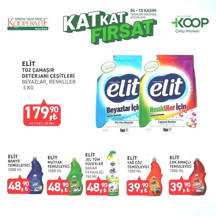 Tarım Kredi Market’te tiryaki çay 270 TL, tuvalet kağıdı 249,90 TL! Yüzde 50 indirimli 4-10 Kasım fırsatları başladı