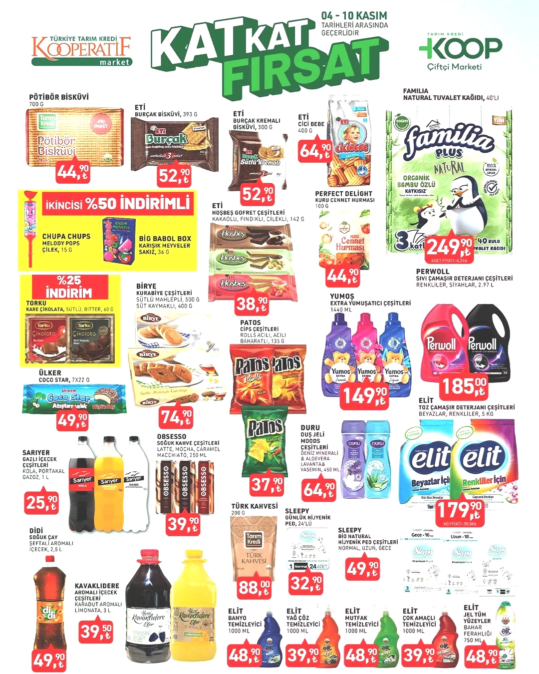 Bu hafta Tarım Kredi de her şey çok ucuz! 4 Kasım 2025 Tarım Kredi market katalog yayınlandı! 1