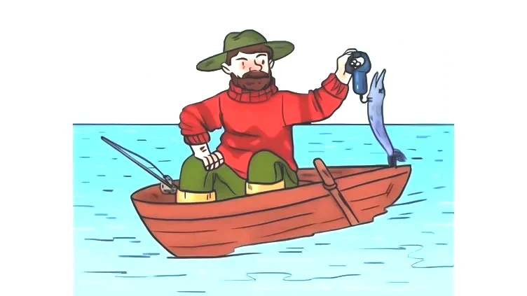 Zeka testi: Balık tutma sahnesinde bir hata bulunuyor! IQ’su yüksek olanlar 5 saniyede fark ediyor