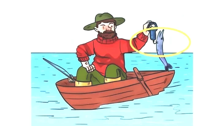 Zeka testi: Balık tutma sahnesinde bir hata bulunuyor! IQ’su yüksek olanlar 5 saniyede fark ediyor