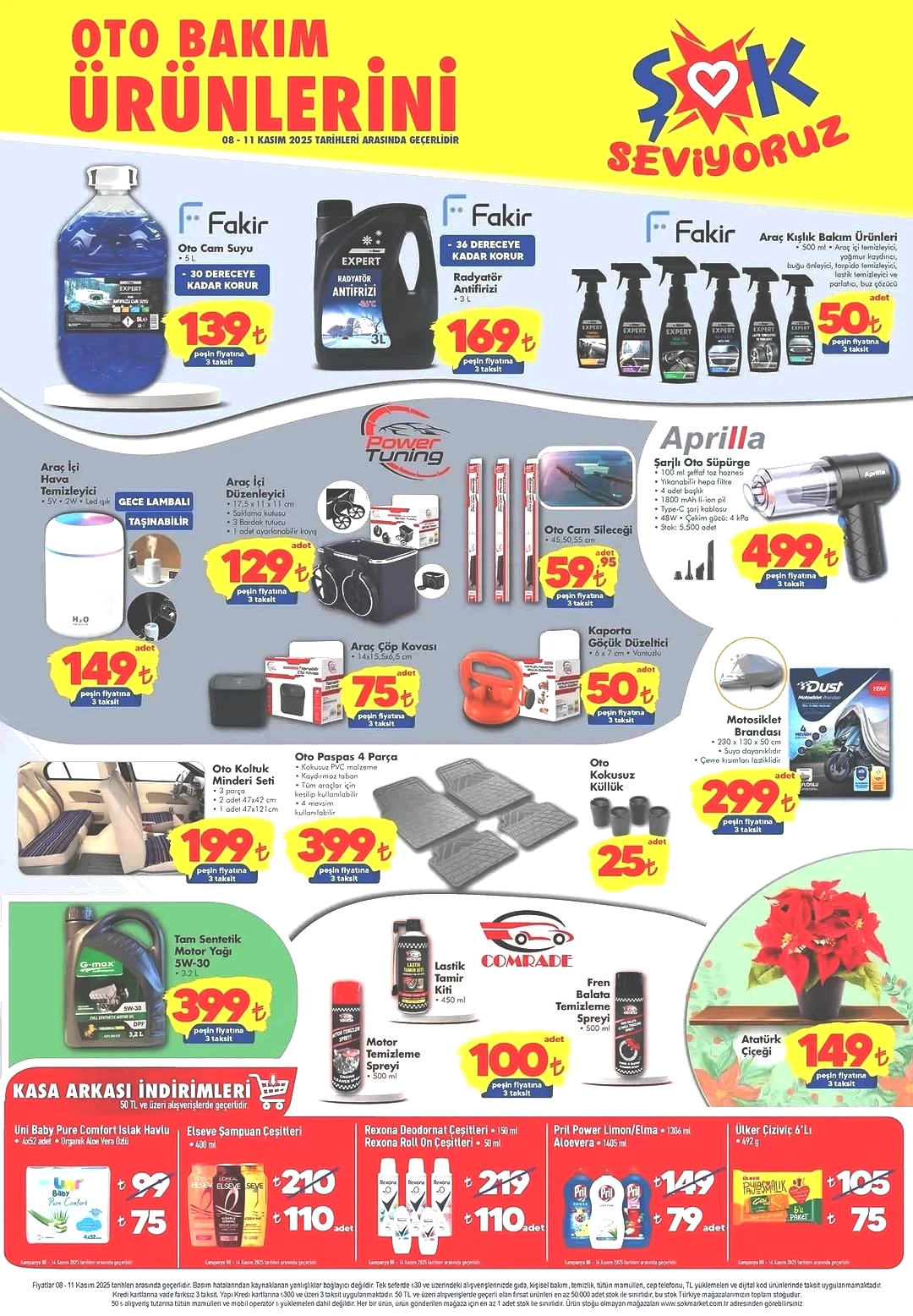 ŞOK'a oto bakım ürünleri geliyor! 8 Kasım 2025 ŞOK aktüel katalog yayınlandı! 1