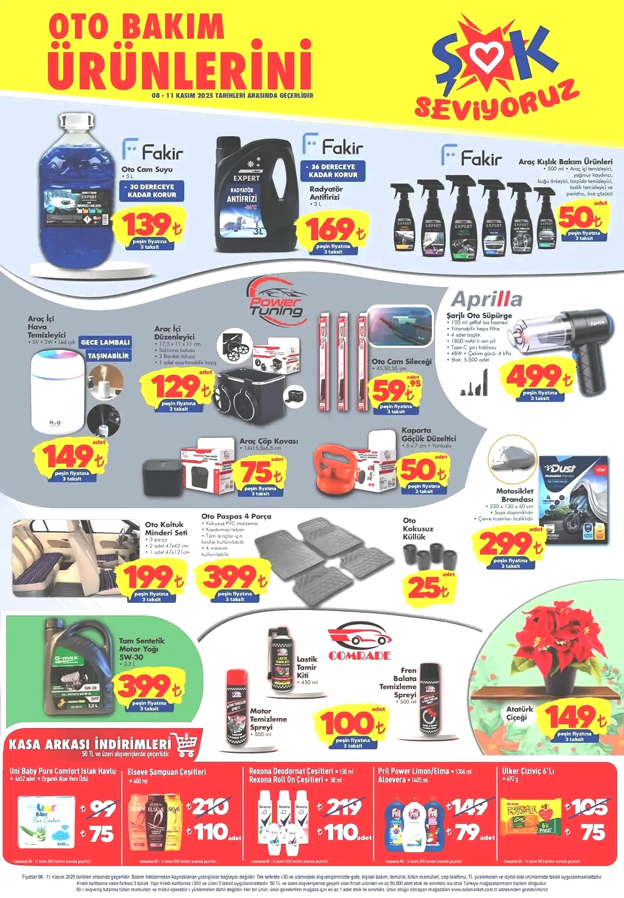 ŞOK 8 Kasım Aktüel Ürünler Kataloğu: Bu Hafta Araç Sahipleri İçin Özel Ürünler 3