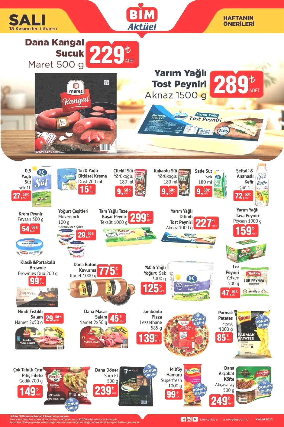18 KASIM SALI BİM AKTÜEL KATALOĞU 18 KASIM SALI BİM AKTÜEL KATALOĞU