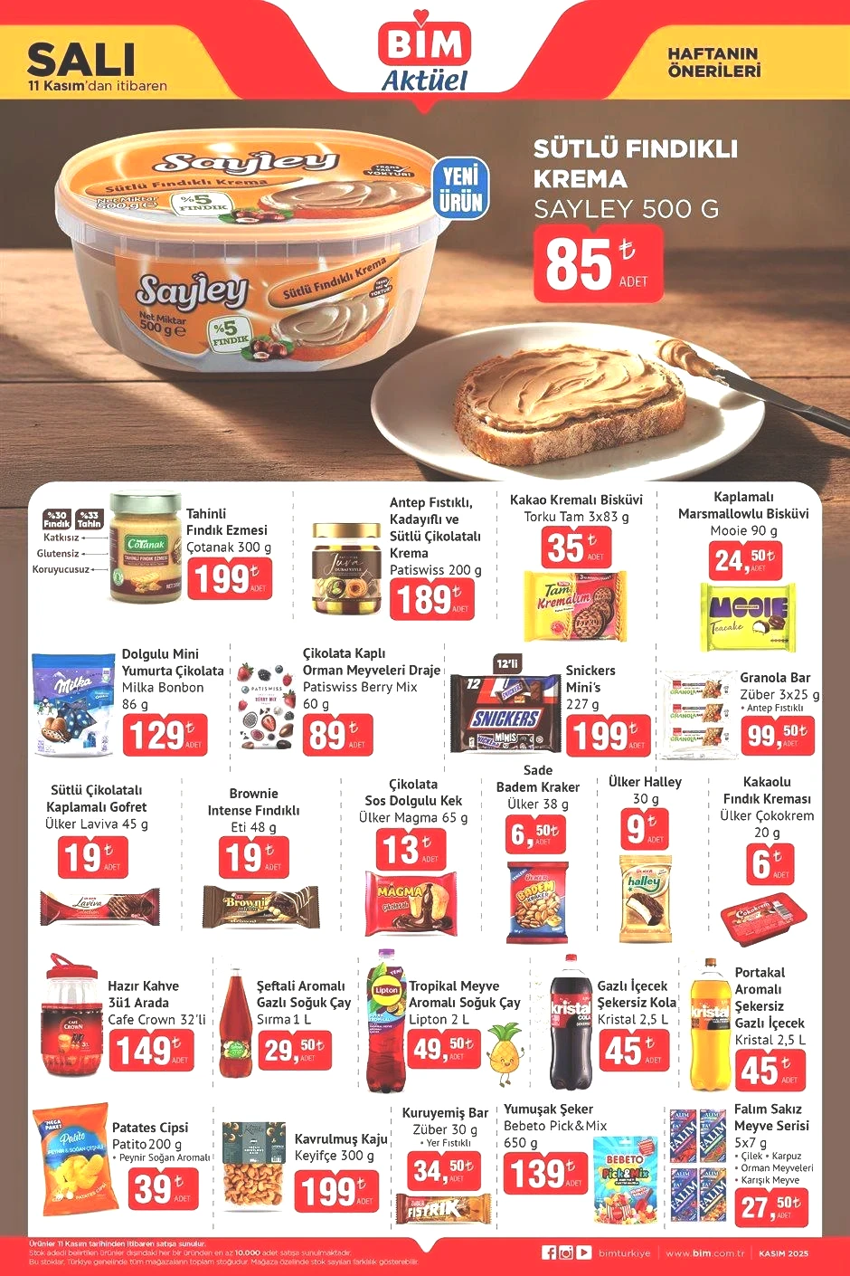 11 KASIM SALI BİM AKTÜEL KATALOĞU 11 KASIM SALI BİM AKTÜEL KATALOĞU