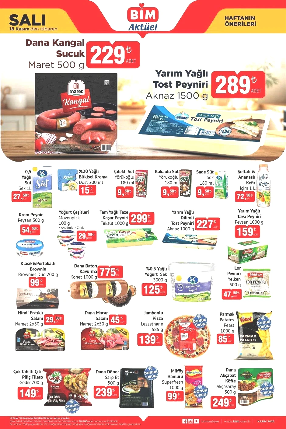 18 KASIM SALI BİM AKTÜEL KATALOĞU 18 KASIM SALI BİM AKTÜEL KATALOĞU