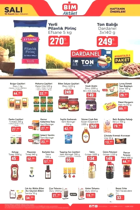 BİM 18 Kasım 2025 Aktüel Kataloğu Yayında! Bu Fiyatlar Kaçmaz