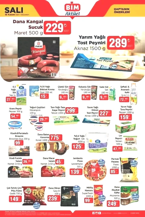 BİM 18 Kasım 2025 Aktüel Kataloğu Yayında! Bu Fiyatlar Kaçmaz