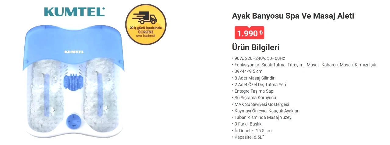 BİM market 19 Kasım 2025 Çarşamba aktüel ürünler kataloğu! BİM’e Elektrikli Masaj Koltuğu geliyor! - Sayfa 9