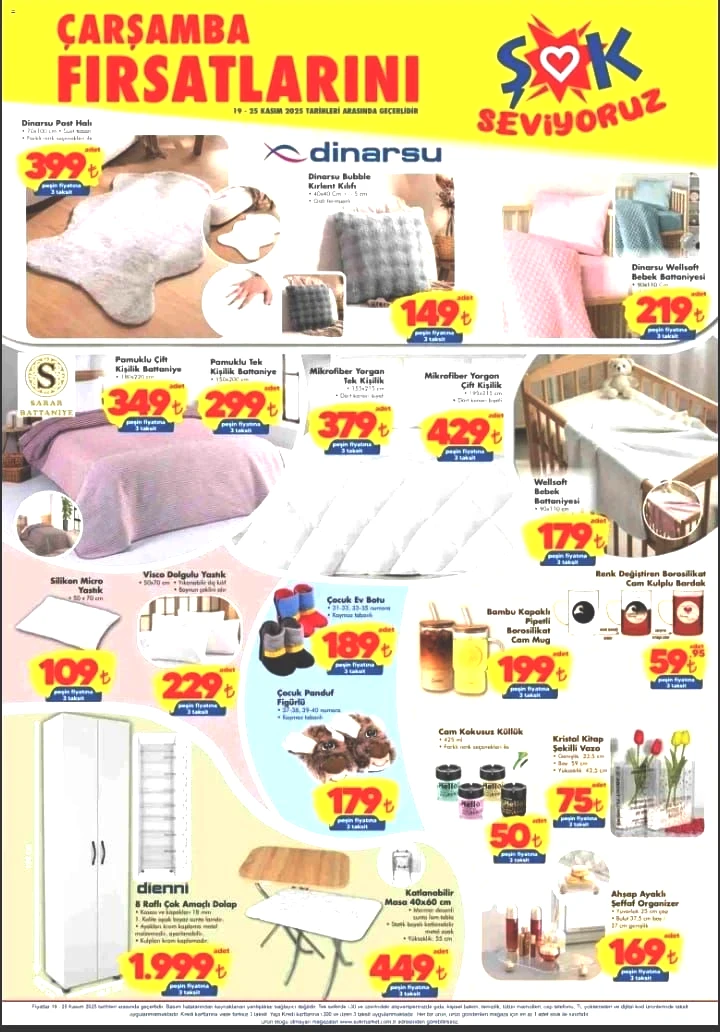 ŞOK market 19-25 Kasım 2025 aktüel ürünler kataloğu yayımlandı! ŞOK’a bugün Darbeli Matkap geliyor! - Sayfa 7