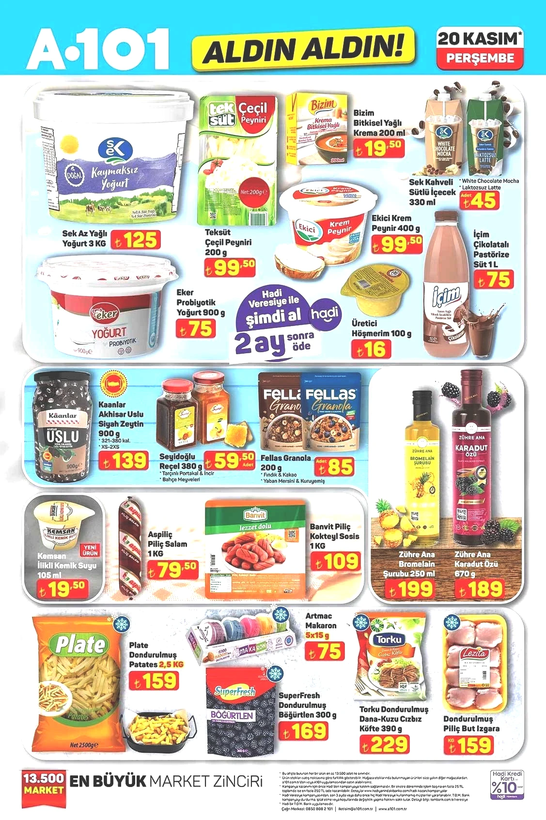 A101 ALDIN ALDIN 20 KASIM AKTÜEL İNDİRİMLERİ A101 ALDIN ALDIN 20 KASIM AKTÜEL İNDİRİMLERİ