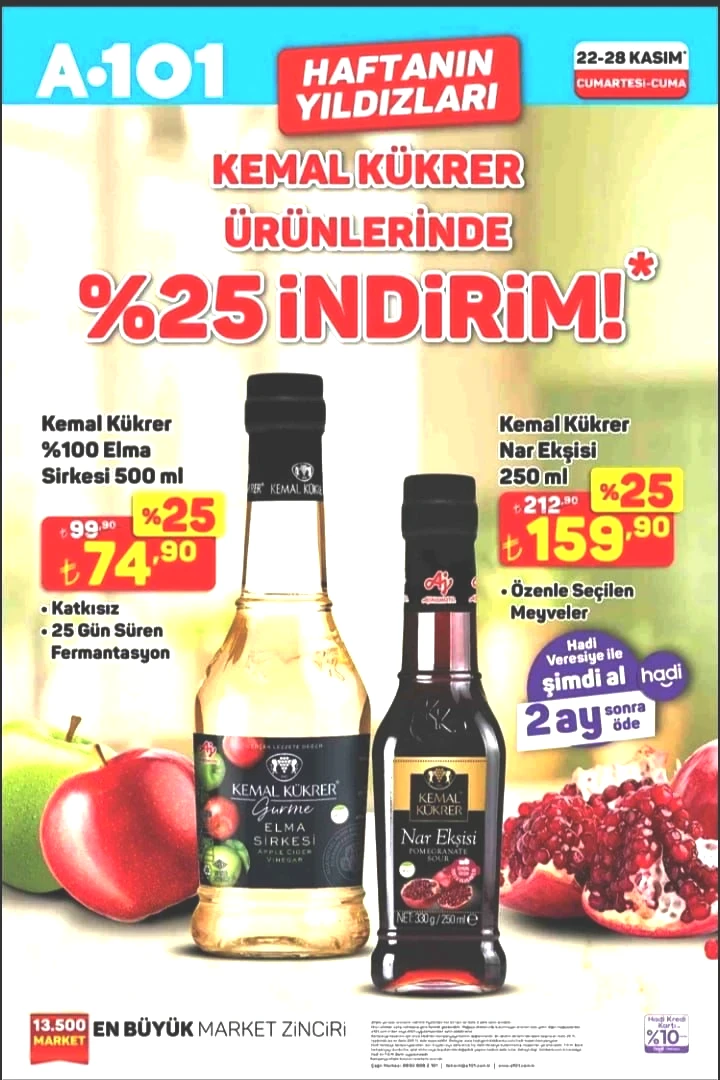 A101 22-28 Kasım Haftanın Yıldızları katalogu yayımlandı! A101’e hangi ürünler geliyor? - Sayfa 6