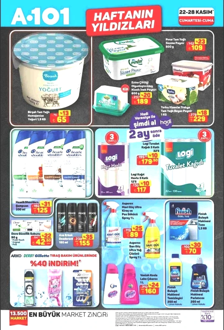 A101 22-28 Kasım Haftanın Yıldızları katalogu yayımlandı! A101’e hangi ürünler geliyor? - Sayfa 2