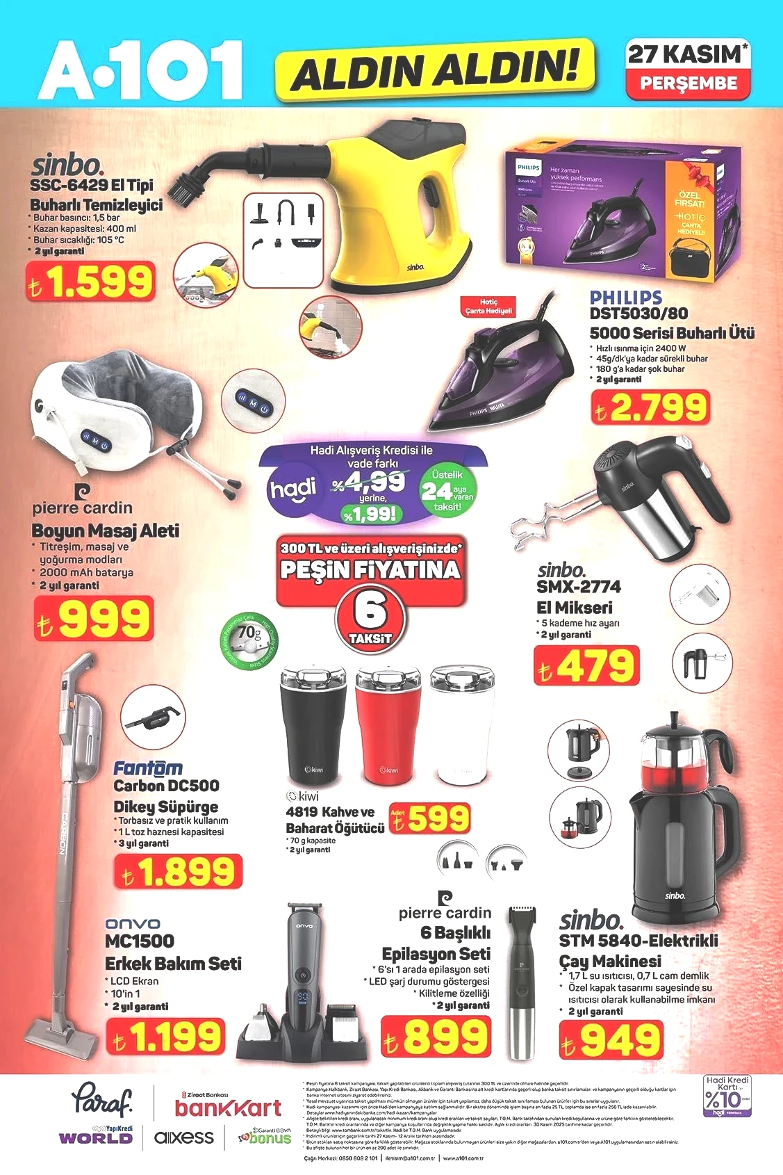 27 KASIM A101 AKTÜEL İNDİRİMLERİ 27 KASIM A101 AKTÜEL İNDİRİMLERİ