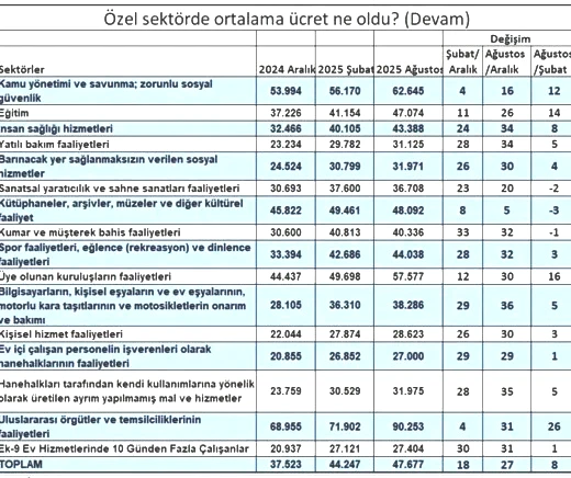 Özel sektörde maaş artışı asgari ücretin altında kaldı - Resim : 5