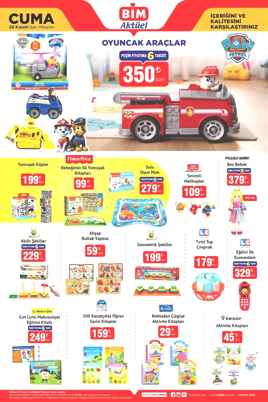 BİM AKTÜEL AFİŞİ 28 KASIM 2025 BİM AKTÜEL AFİŞİ 28 KASIM 2025