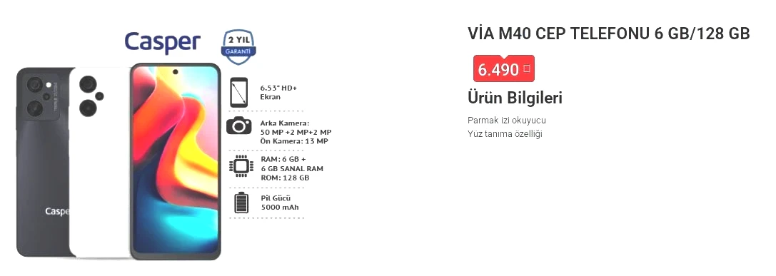 BİM market 28 Kasım 2025 Cuma aktüel ürünler kataloğu! BİM'e Casper Via M40 Cep Telefonu geliyor! - Sayfa 2