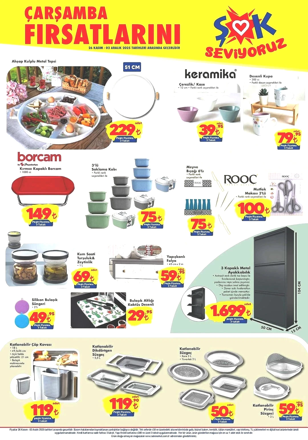 ŞOK a kurutmalı çamaşır makinesi geliyor! 26 Kasım 2025 ŞOK aktüel katalog yayınlandı 6