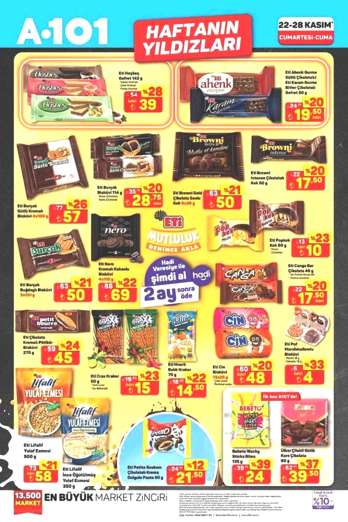 A101 28 Kasım 2025 tarihine kadar geçerli Haftanın Yıldızları kataloğu! A101 indirimli ürünler! - Sayfa 3
