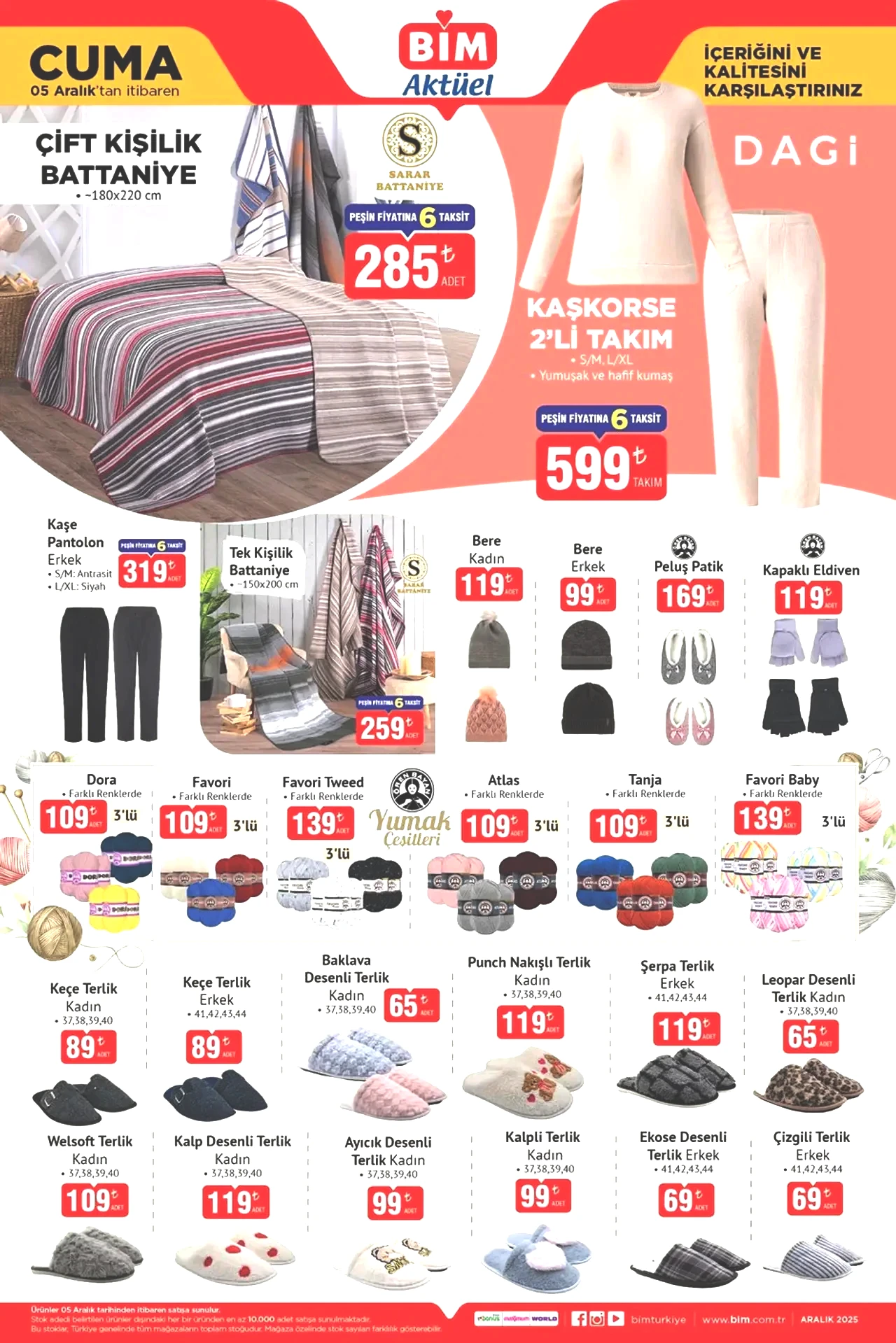 BİM 5 Aralık 2025 Aktüel Kataloğu Yayınlandı: Nokia Tuşlu Telefon, TCL Google TV ve Daha Fazlası