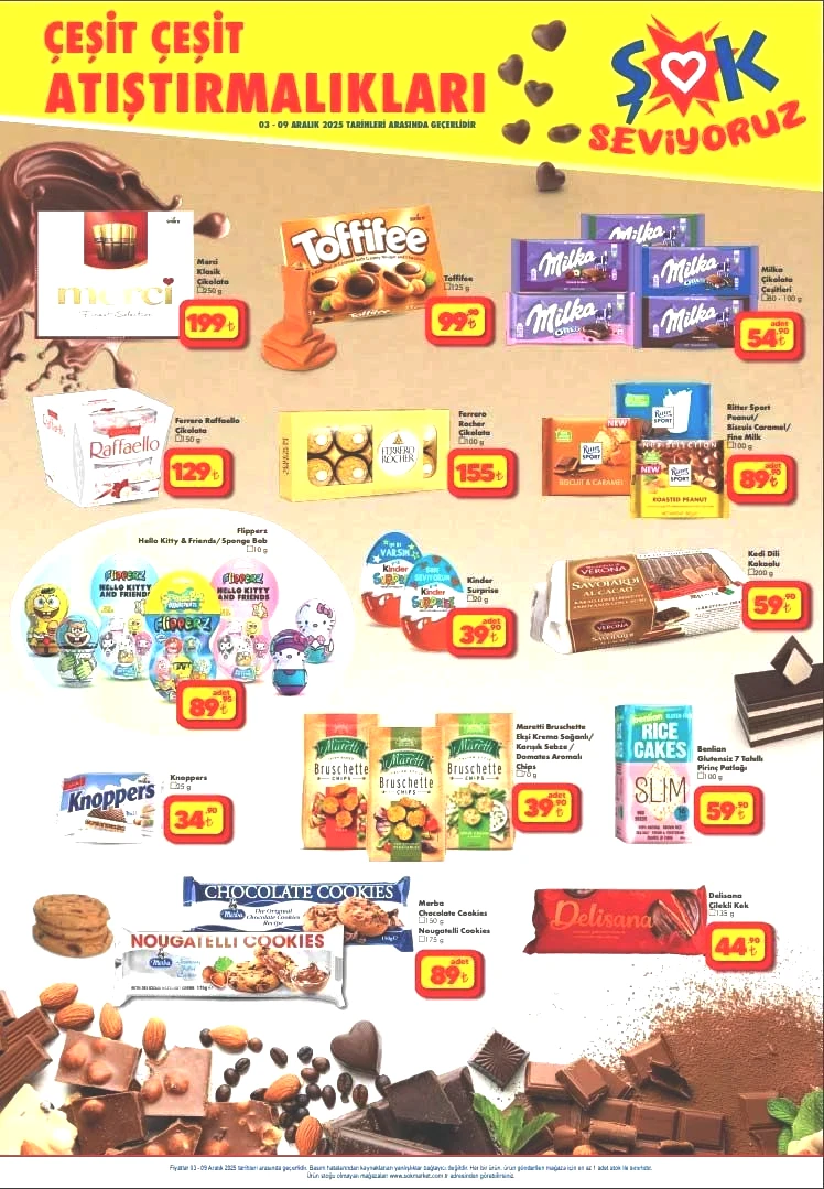 ŞOK 3-9 ARALIK AKTÜEL KATALOĞU ŞOK 3-9 ARALIK AKTÜEL KATALOĞU