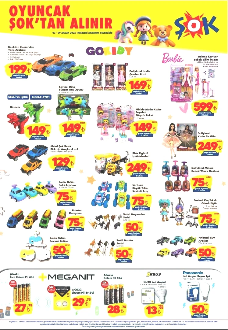 ŞOK 3-9 ARALIK AKTÜEL KATALOĞU ŞOK 3-9 ARALIK AKTÜEL KATALOĞU