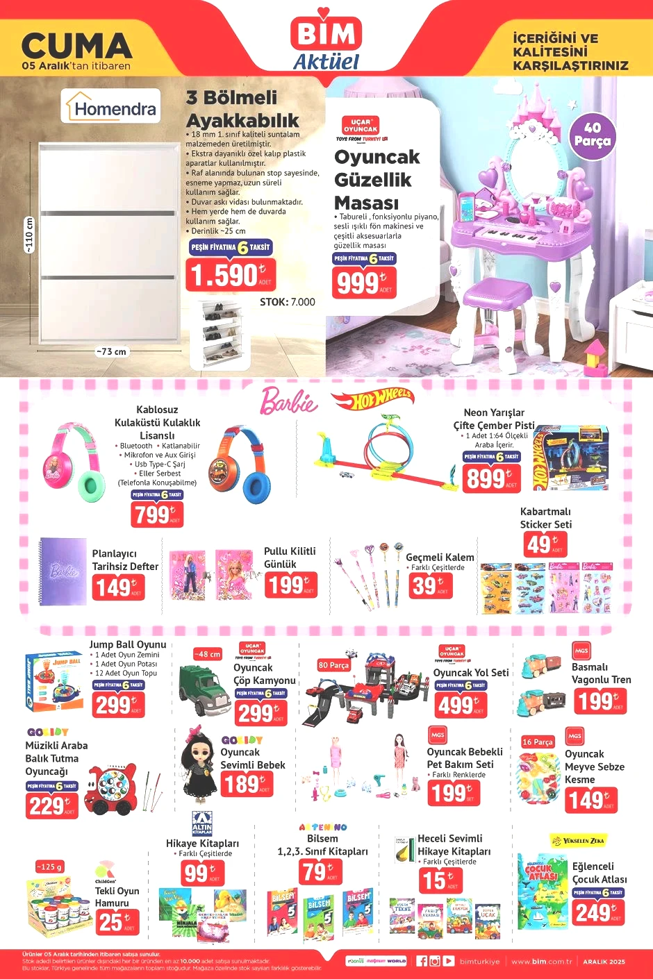 HAFTANIN YENİ BİM AKTÜEL 5 ARALIK 2025 KATALOĞU (BİM BROŞÜRÜ İNDİRİMLİ ÜRÜNLER) || Bimde bu hafta neler var Bim afişi Buharlı Mop, Nokia Tuşlu Cep Telefonu getiriyor HAFTANIN YENİ BİM AKTÜEL 5 ARALIK 2025 KATALOĞU (BİM BROŞÜRÜ İNDİRİMLİ ÜRÜNLER) || Bimde bu hafta neler var Bim afişi Buharlı Mop, Nokia Tuşlu Cep Telefonu getiriyor