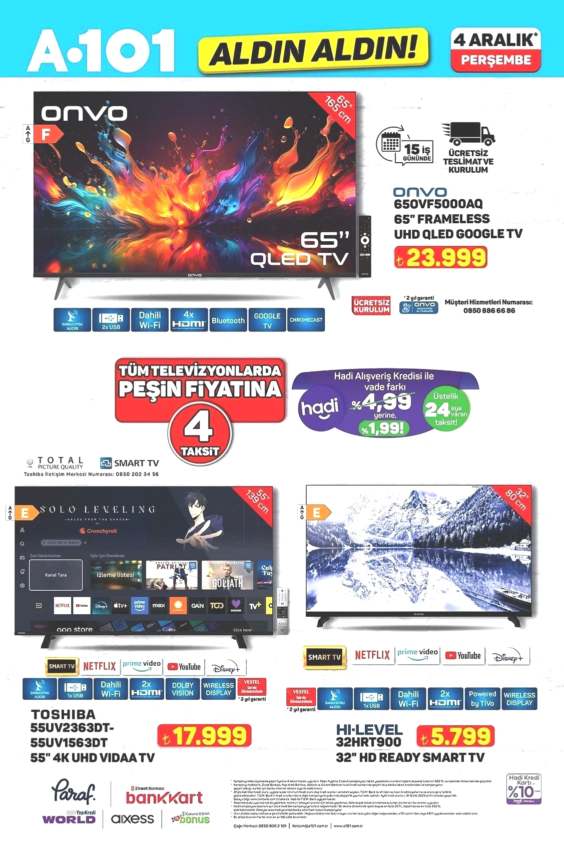 4 ARALIK PERŞEMBE ALDIN ALDIN A101 AKTÜEL KATALOĞU 4 ARALIK PERŞEMBE ALDIN ALDIN A101 AKTÜEL KATALOĞU