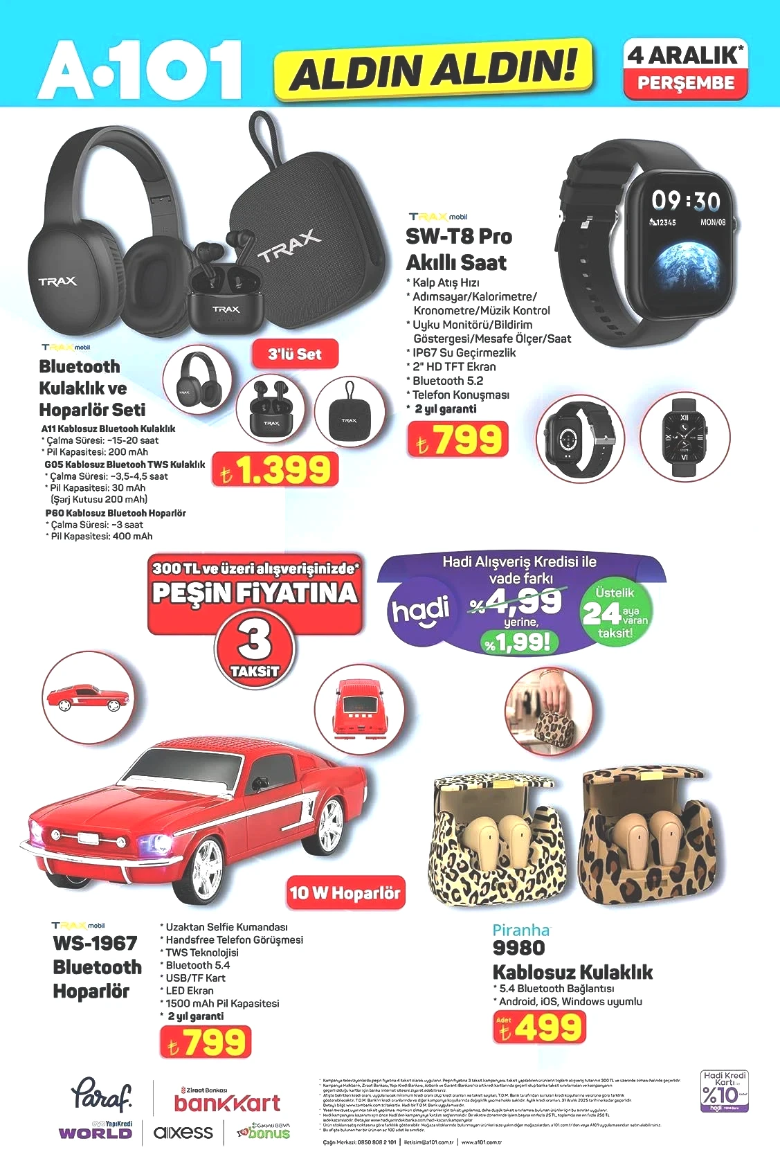 4 ARALIK PERŞEMBE ALDIN ALDIN A101 AKTÜEL KATALOĞU 4 ARALIK PERŞEMBE ALDIN ALDIN A101 AKTÜEL KATALOĞU