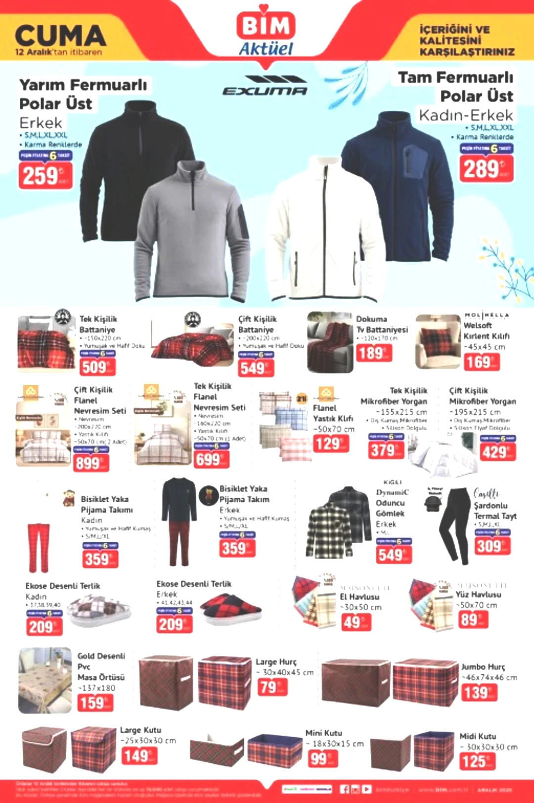 BİM e dikey ısıtıcı geliyor! 12 Aralık 2025 BİM katalog yayınlandı! 5