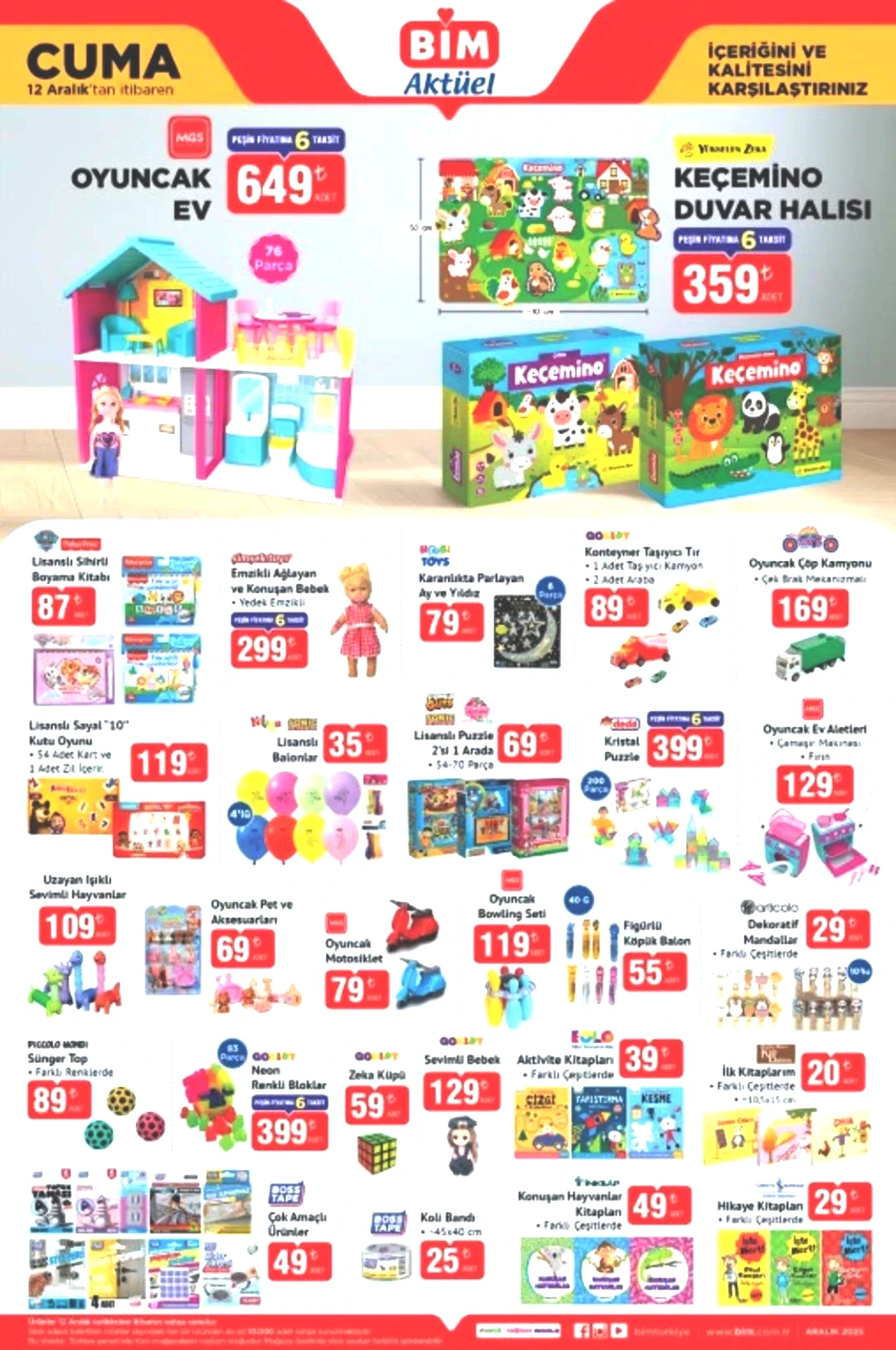 BİM e dikey ısıtıcı geliyor! 12 Aralık 2025 BİM katalog yayınlandı! 4