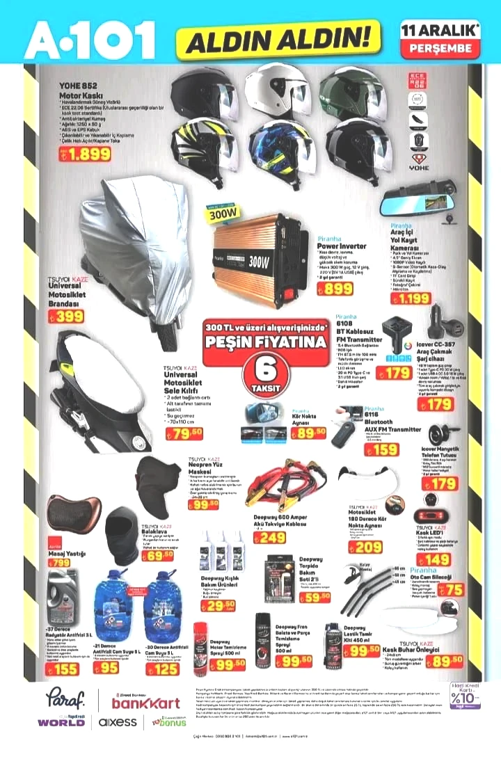 A101'e Benzinli Motosiklet geliyor! A101 11 Aralık 2025 Perşembe aktüel ürünler kataloğu! - Sayfa 6