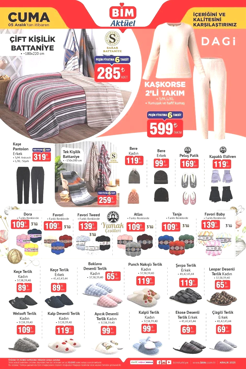 5 ARALIK CUMA BİM AKTÜEL KATALOGU 5 ARALIK CUMA BİM AKTÜEL KATALOGU