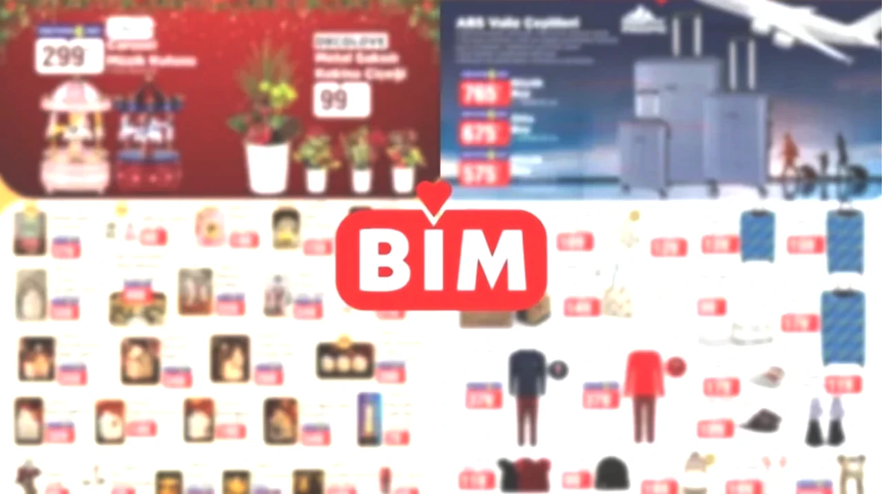 Yılbaşı Hazırlıkları Başlıyor! BİM'den Dekoratif Ürünler ve Kokina Çiçeği  Fırsatları